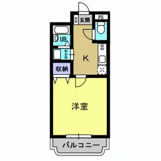 ユーミー隼人ビル【4階】の間取り