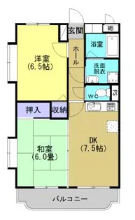 サンライズTAKAJOO【1階】の間取り