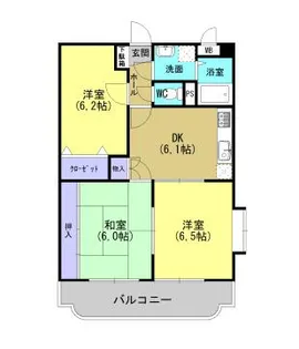 エスポワール21【2階】の間取り
