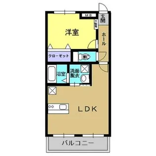 アスカーサ【1階】の間取り