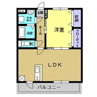 コンコルディア【1階】の間取り