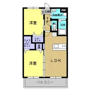 エトワール【2階】の間取り