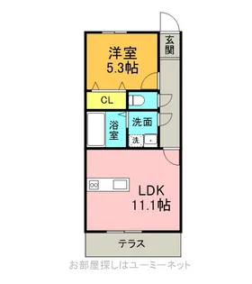 フォレスト7【1階】の間取り