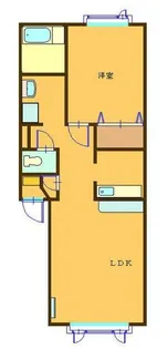 ドリームハイツI【2階】の間取り