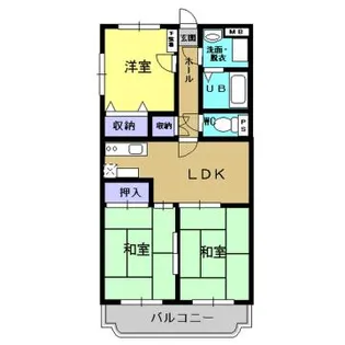 ソラリア【203号室】の間取り