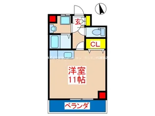 鹿児島県霧島市隼人町見次【マンション】の間取り