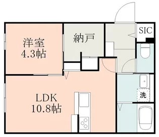 フォルトゥーナII【1階】の間取り