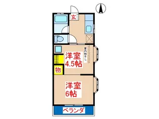 ALIVIO【2階】の間取り