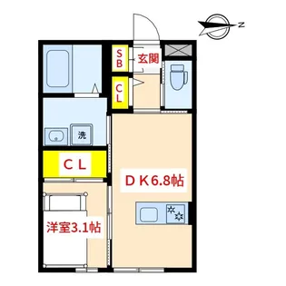 Haru7【5階】の間取り