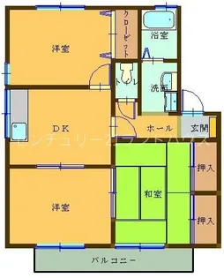 セジュール・ウィルモアB棟【1階】の間取り