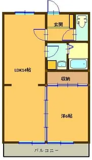 国分中央ビル【3階】の間取り