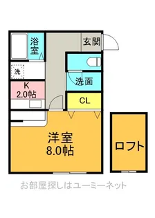 マグハウス【1階】の間取り