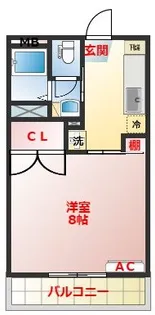 リッチマンション【206号室】の間取り