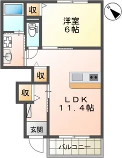 L’etoile【1階】の間取り