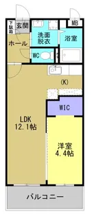 N Garden【302号室】の間取り