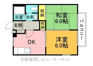 メゾン・デ・シオン【1階】の間取り