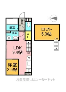 Tempio【2階】の間取り