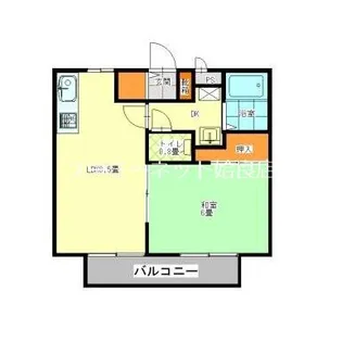 フローラ加治木【2階】の間取り