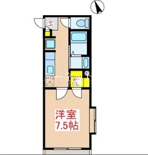 鹿児島県姶良市西餅田【マンション】の間取り