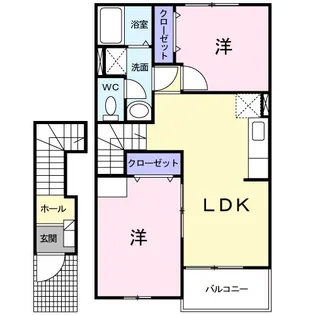 サンリットM.s【2階】の間取り