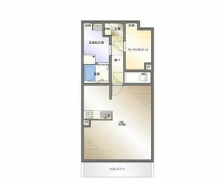 ヒルズサウスタワー【902号室】の間取り