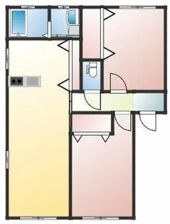 フォーレスニュー・アガペ【1階】の間取り