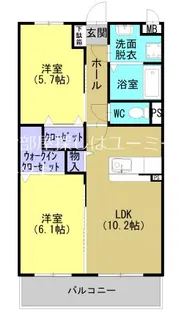 MON テラス【1階】の間取り
