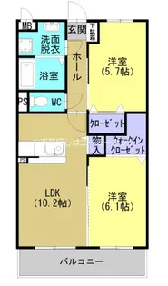 MON テラス【4階】の間取り