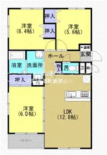 セゾンコート【2階】の間取り