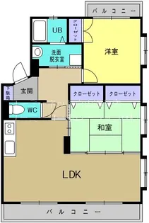 メゾンドール【2階】の間取り