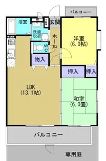 IKM菊陽【1階】の間取り