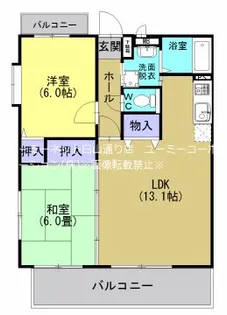 IKM菊陽【3階】の間取り