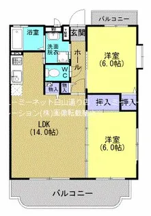 M・ソレイユ【301号室】の間取り
