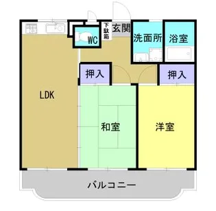 アイリステラモトII【302号室】の間取り