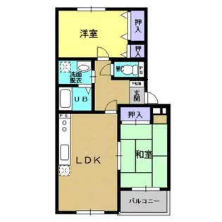 エンゼルシャトー【4階】の間取り