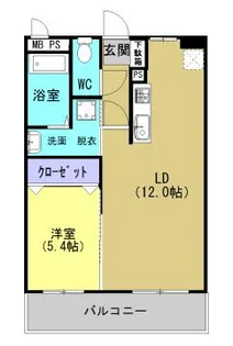 Rose Residence【1階】の間取り