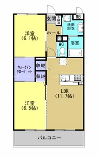 しゃるまん【3階】の間取り