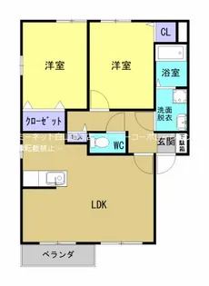 サンライズIII【1階】の間取り