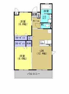 Lien Lavie A【2階】の間取り