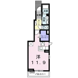 Raffine【1階】の間取り