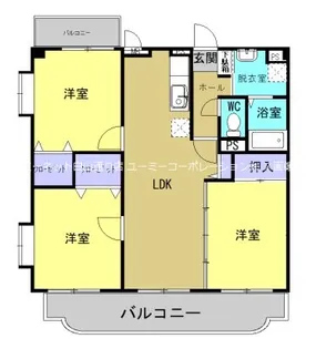 NEO LUMINE【1階】の間取り