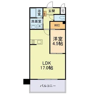 Mth GRANDE 新大江【2階】の間取り