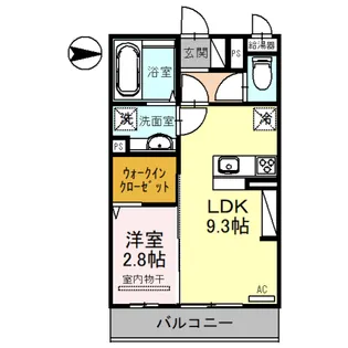 セレブ琴平【2階】の間取り