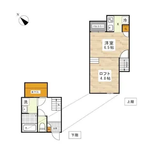 ADC保田窪セリシエール【1階】の間取り