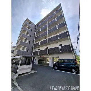 熊本県熊本市東区月出4丁目【マンション】の外観