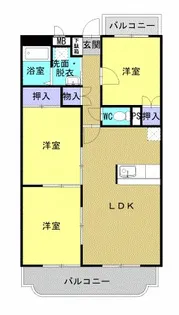 エクセル進成【2階】の間取り