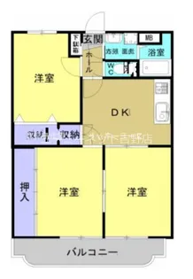 ロイヤルメゾン第一【3階】の間取り