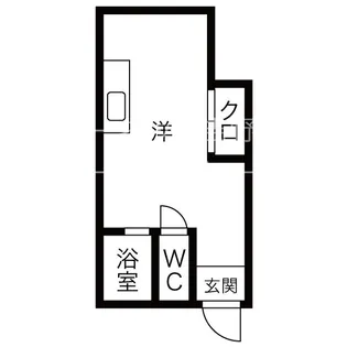 コーポ吉村【2-B号室】の間取り