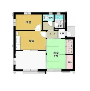 フレグランスいのうえ【202号室】の間取り
