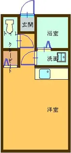 サブリス太洋A棟【204号室】の間取り